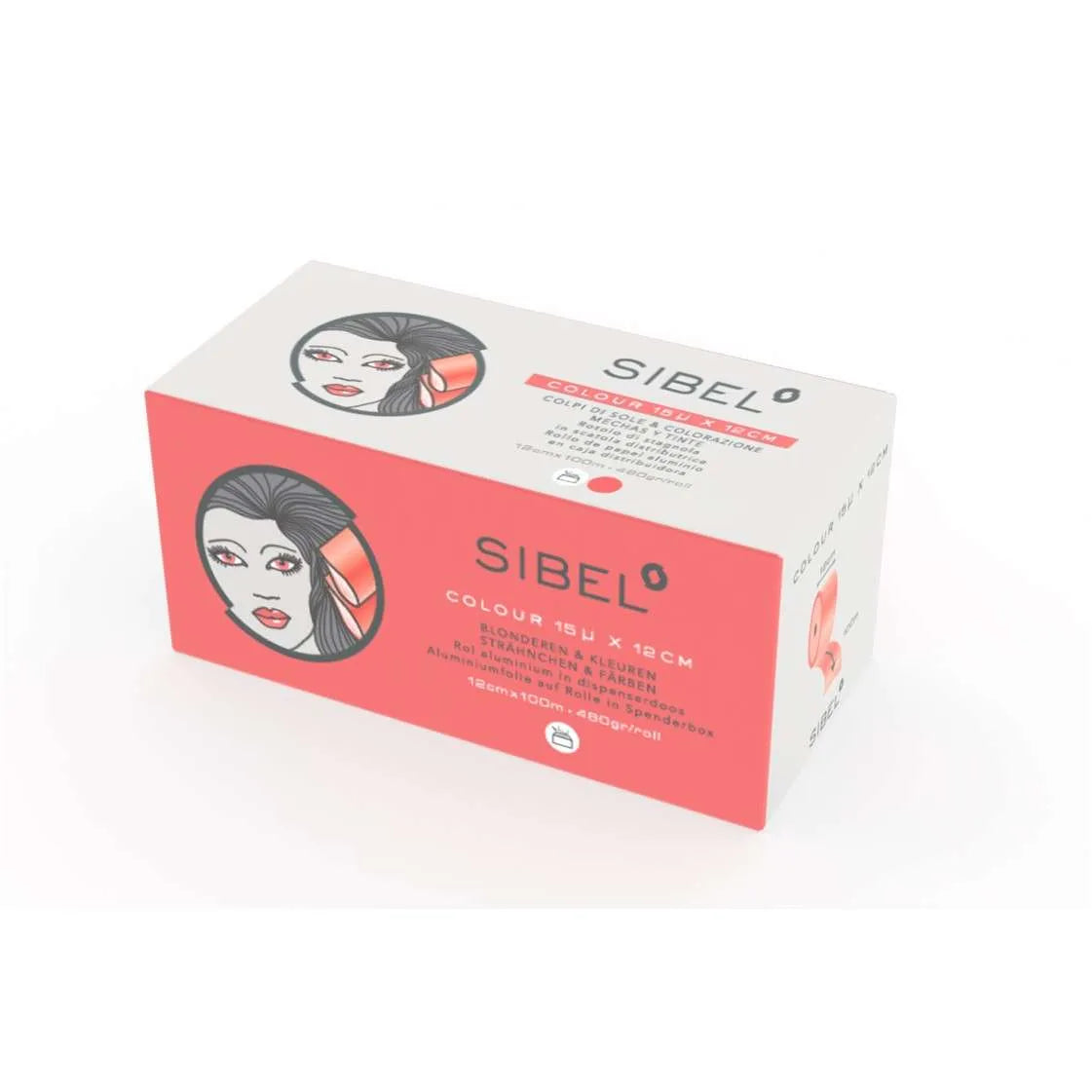 Monouso: Sibel Stagnola Tagliata 12cm x 100m 480gr/roll - Disponibile In 3 Colori