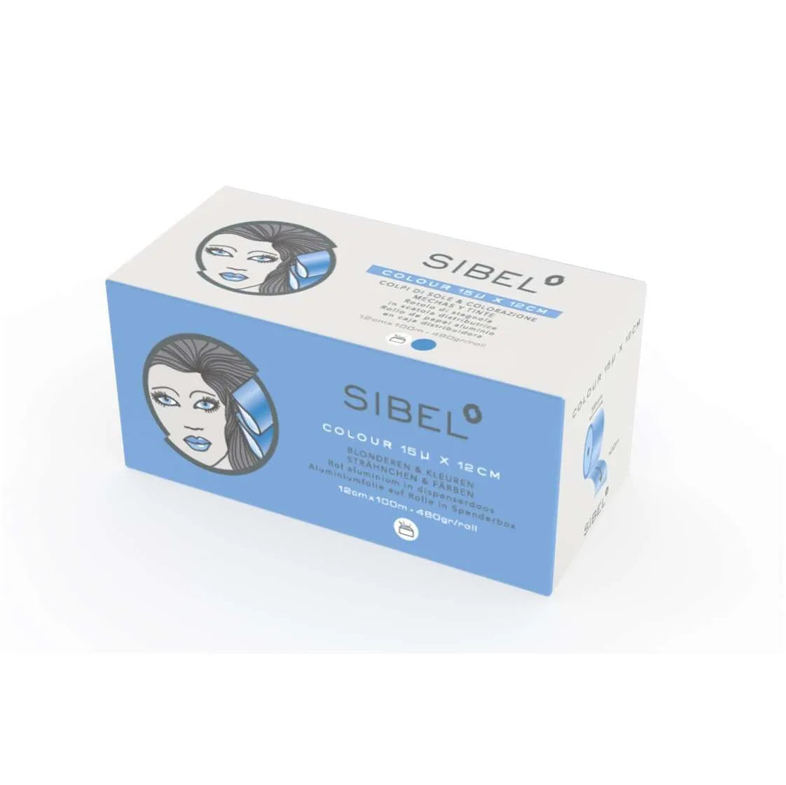 Monouso: Sibel Stagnola Tagliata 12cm x 100m 480gr/roll - Disponibile In 3 Colori